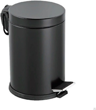 Ведро для мусора ASUA Armatür 5L черный