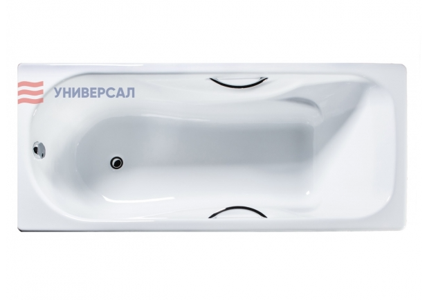 Ванна чугунная 1500*750 мм Сибирячка-У с ручкой