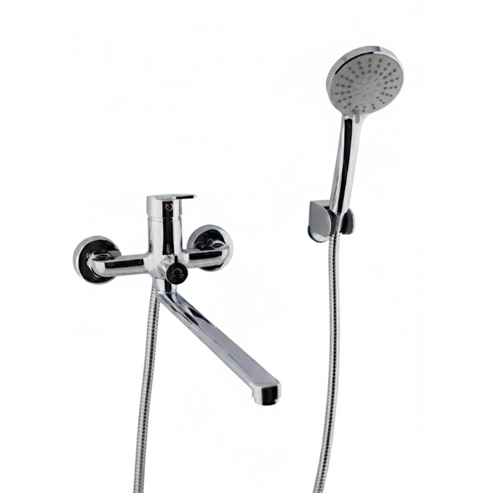 Смеситель QBERT для ванны длинный QB20003 (хром)