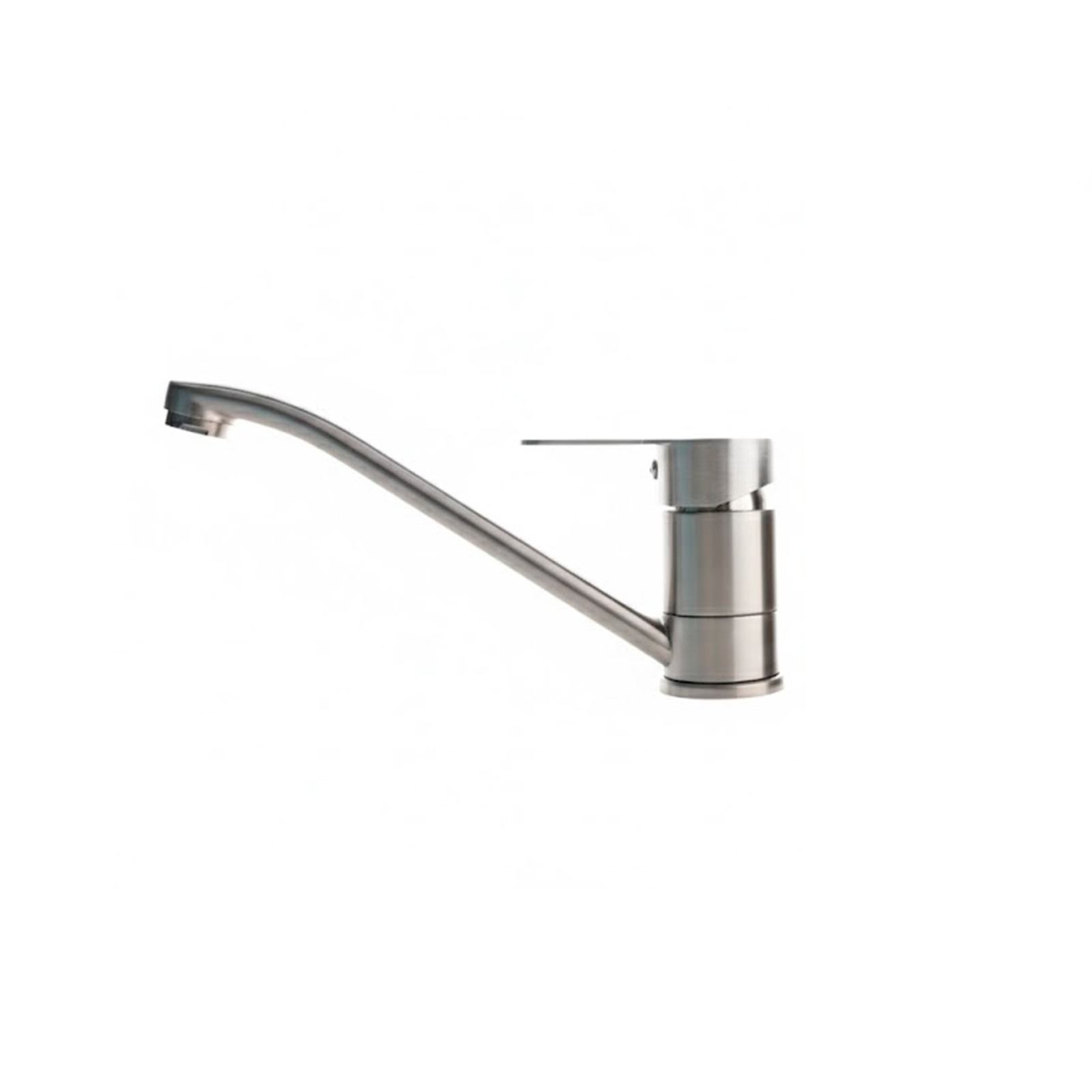 Смеситель QBERT для умывальника, поворотный 25 см, сатин